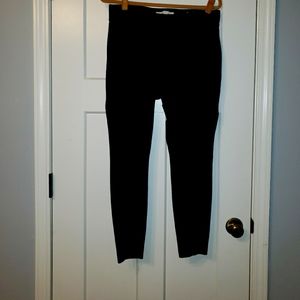 Black Old Navy Stevie High Waisted Ponte Knit Skinny Pants Size Large